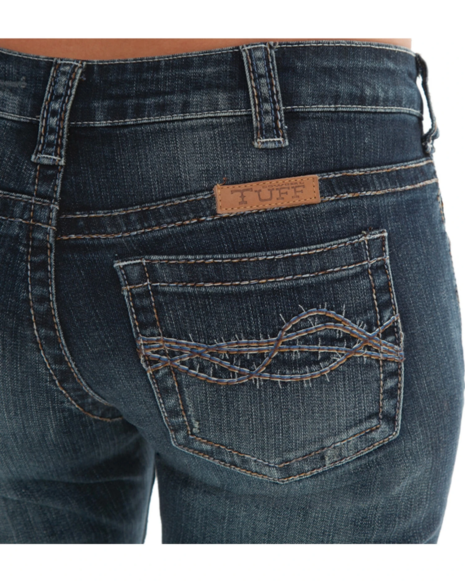 Cowgirl Tuff Women's Dark Wash Don't Fence Me In Jeans