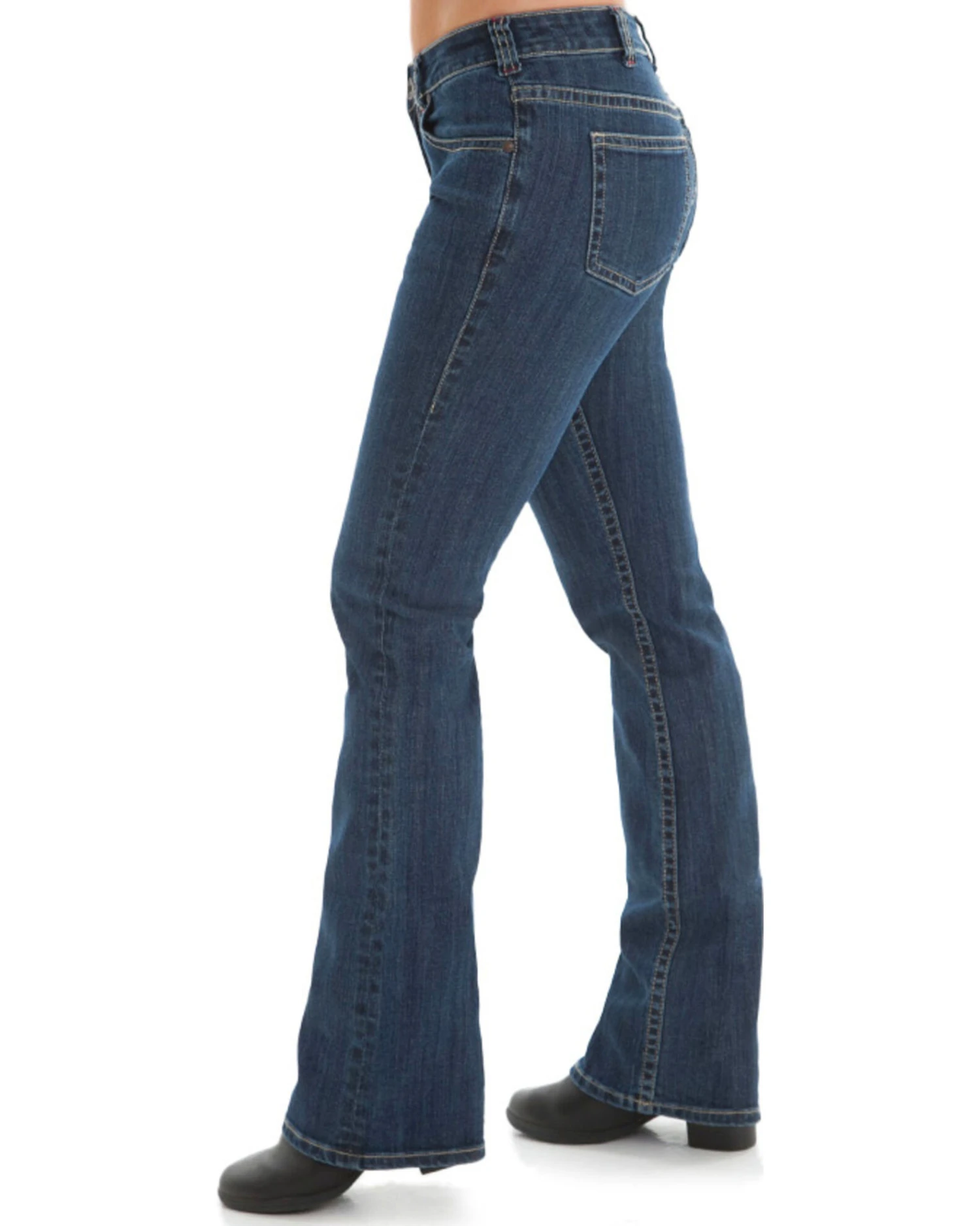 Cowgirl Tuff Women's Medium Wash Bootcut Jeans - Image 4