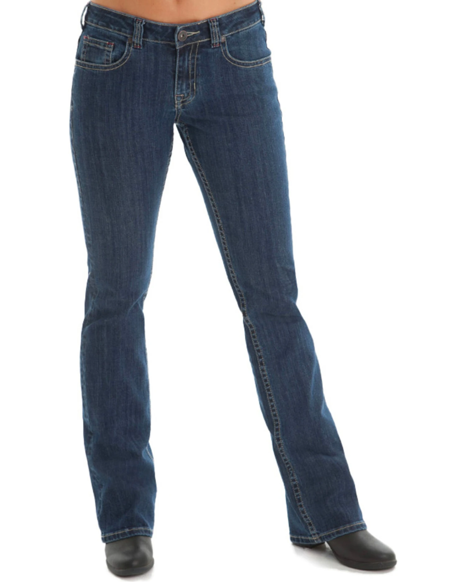 Cowgirl Tuff Women's Medium Wash Bootcut Jeans - Image 3