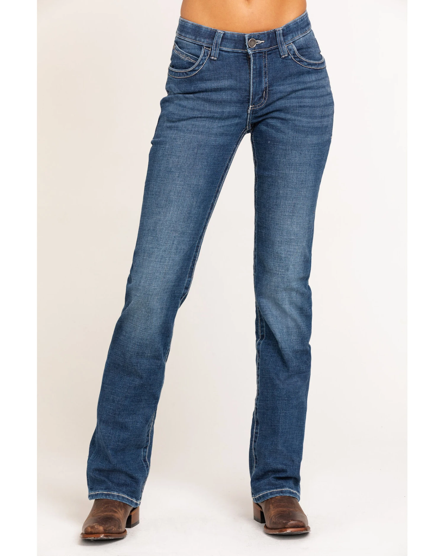 Wrangler Women's Ultimate Riding Williow Lovette Bootcut Jeans