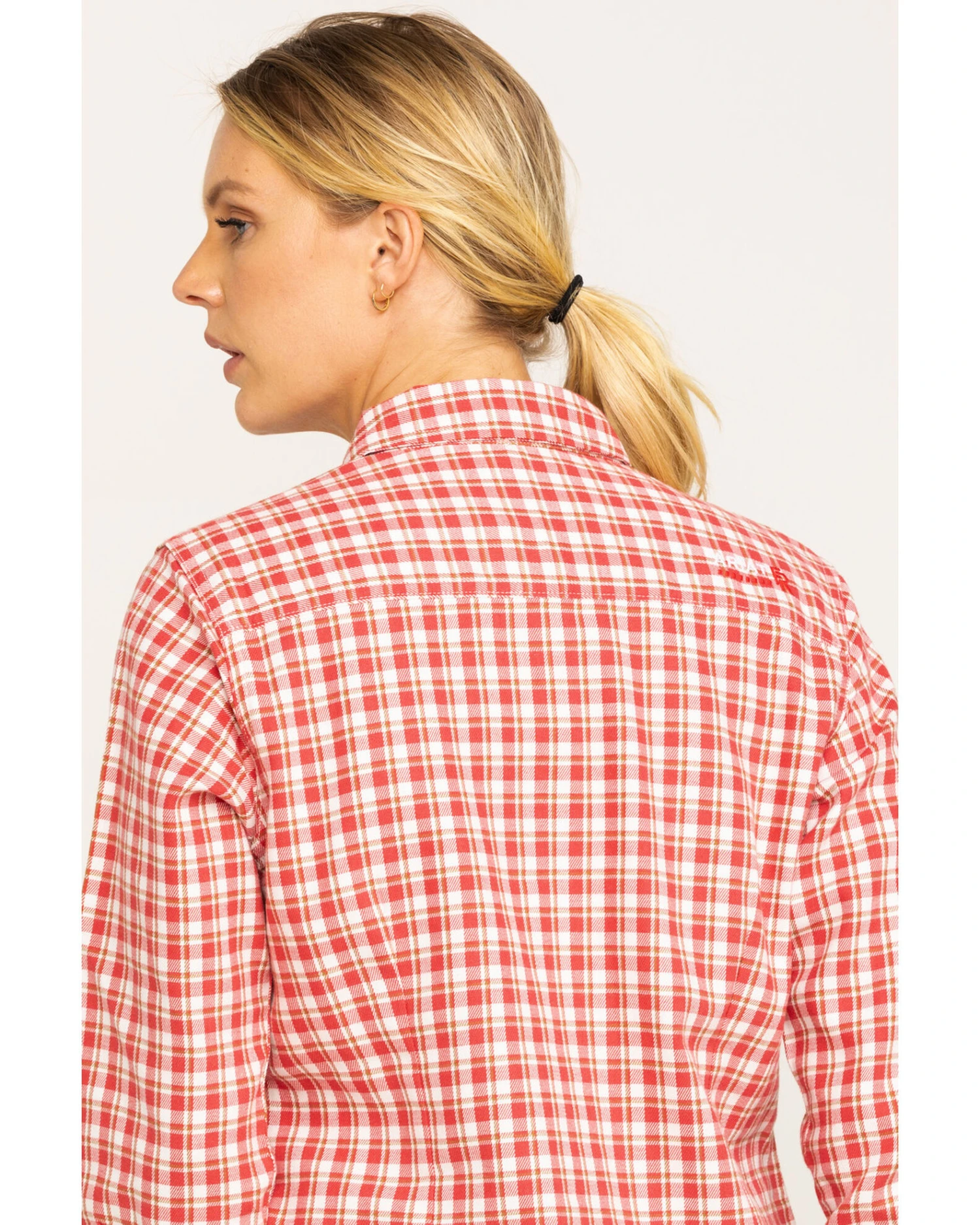 Ariat Women's FR Talitha Plaid Long Sleeve Work Shirt