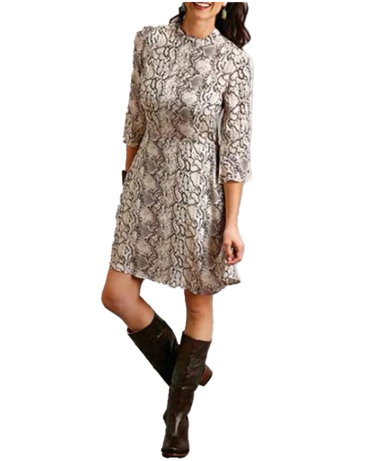 Stetson Women's Snake Print Dress - Image 2