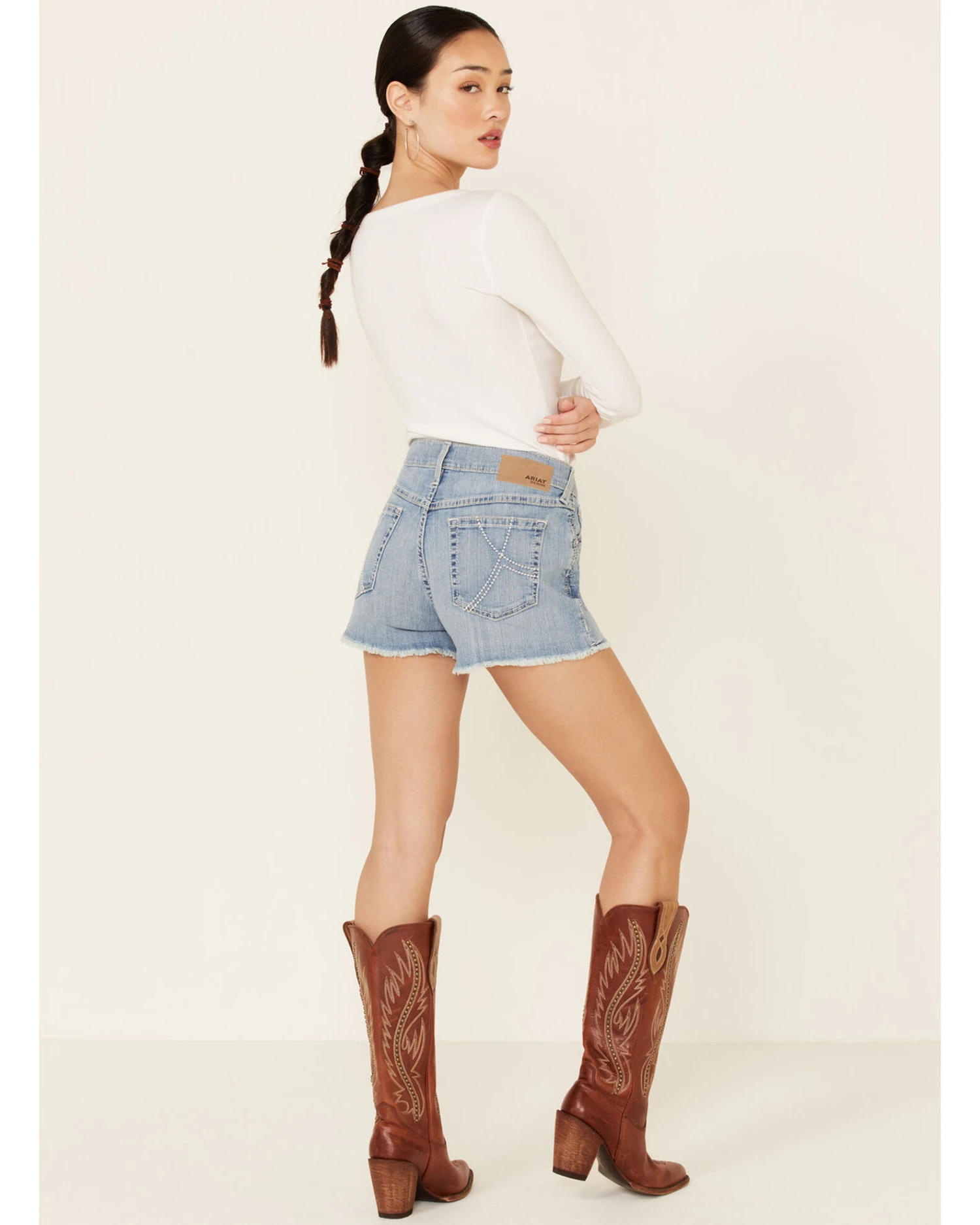 Ariat Women's Perfect Boyfriend Shorts - Image 3