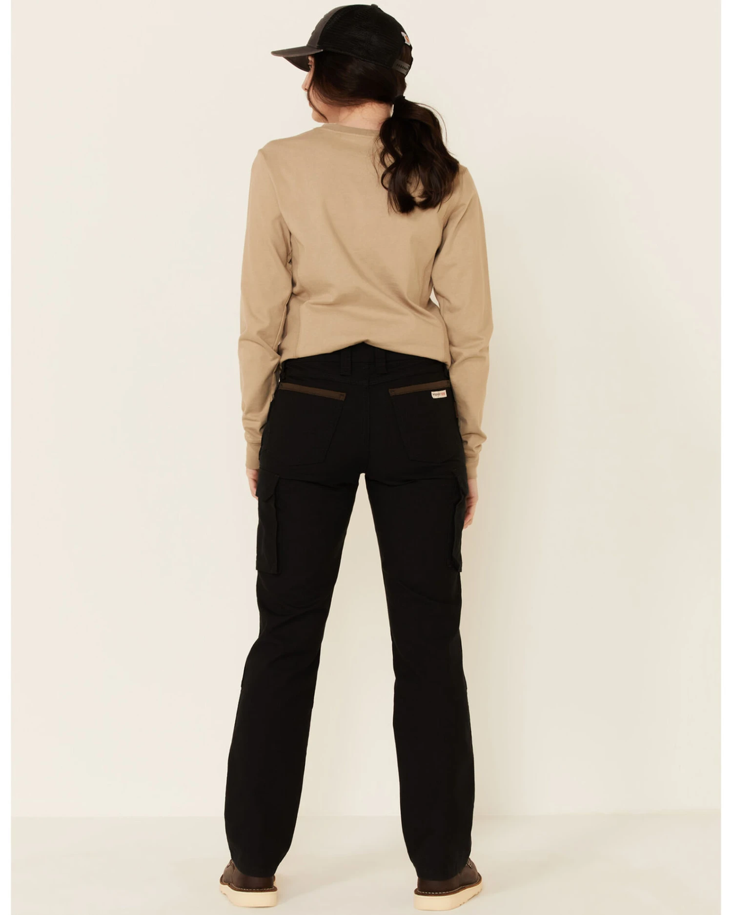 Wrangler Women's Black Ranger Straight Leg Work Pants - Image 2