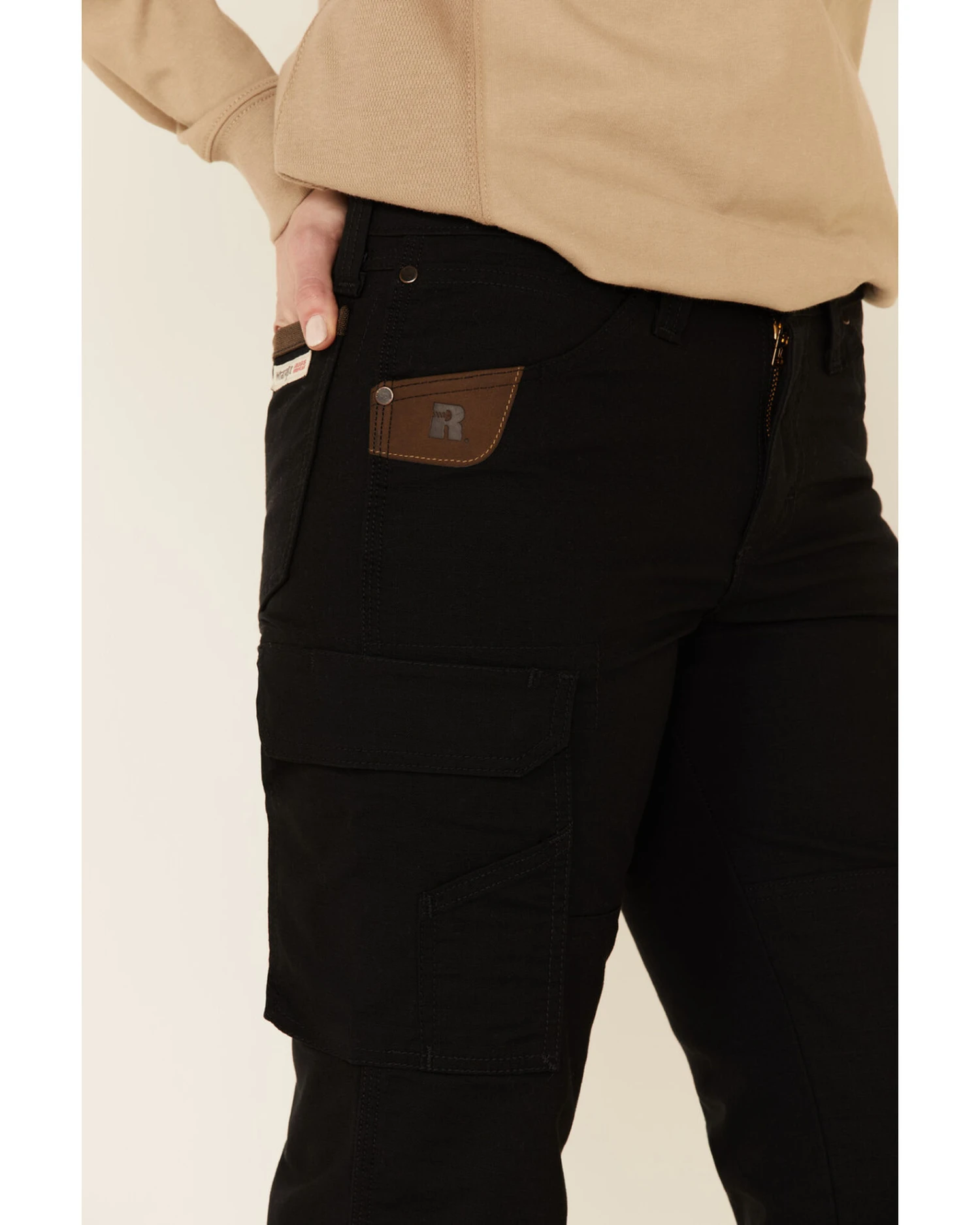 Wrangler Women's Black Ranger Straight Leg Work Pants