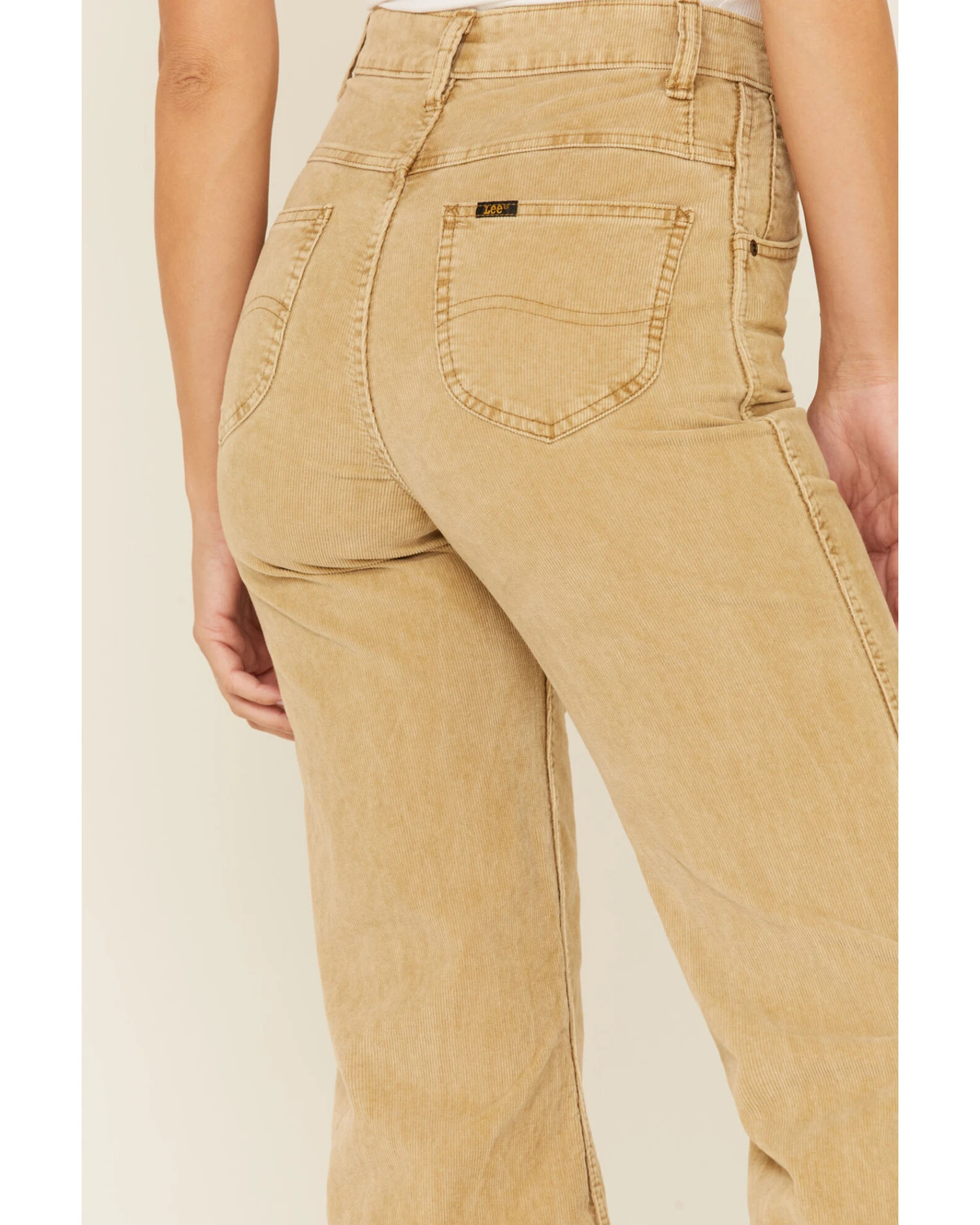 Lee Women's Corduroy High Rise Flare Jeans - Image 2
