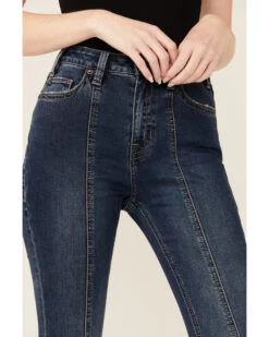 Rock & Roll Denim Women's Seamed Bell Bottom Jeans
