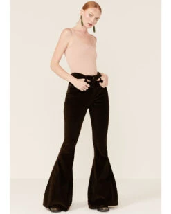 Rock & Roll Denim Women's Corduroy Bell Bottom Jeans