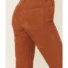 Idyllwind Women's Pecan High Rise Flare Stretch Corduroy Pants