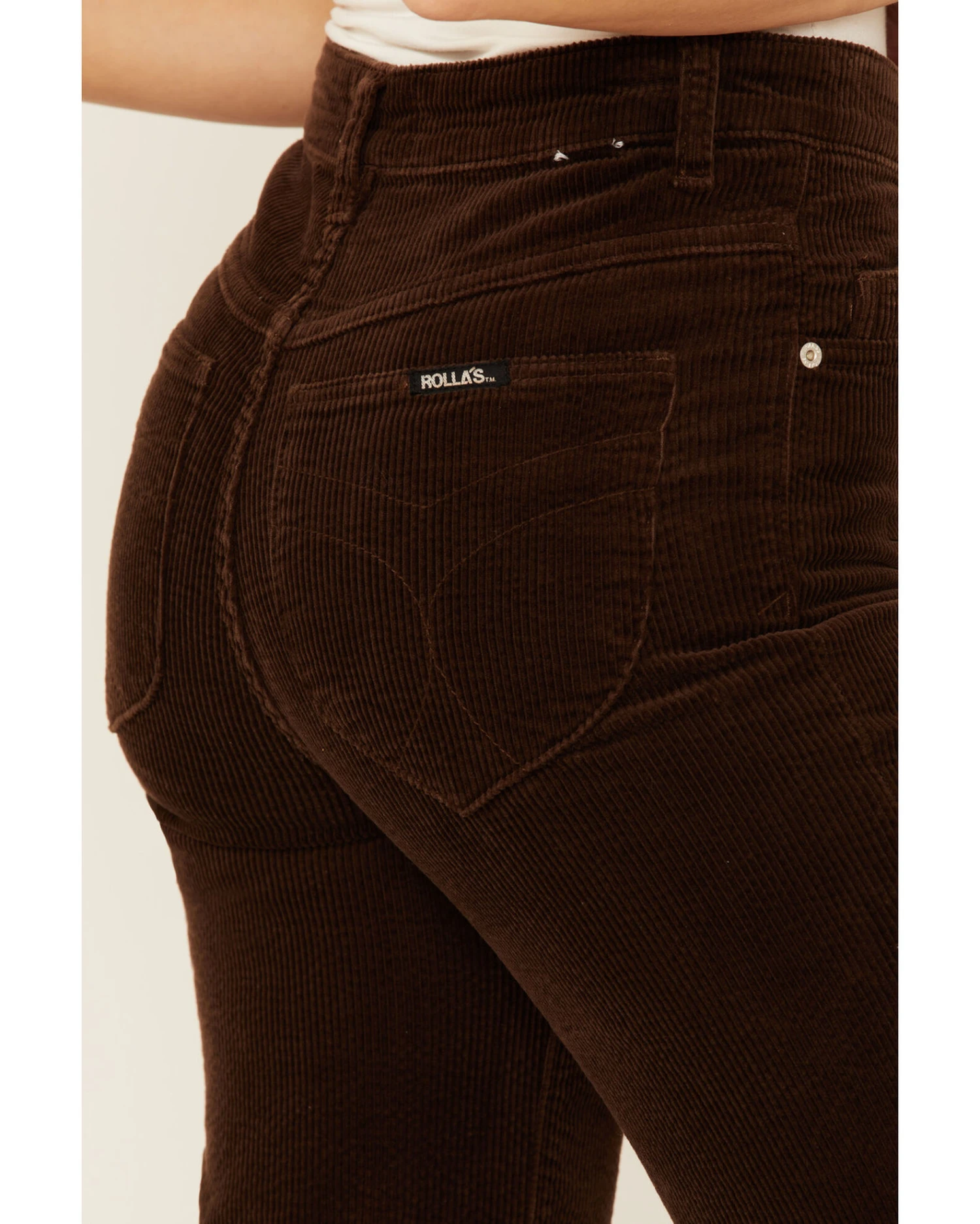 Rollas Women's Eastcoast Flare Corduroy Jeans