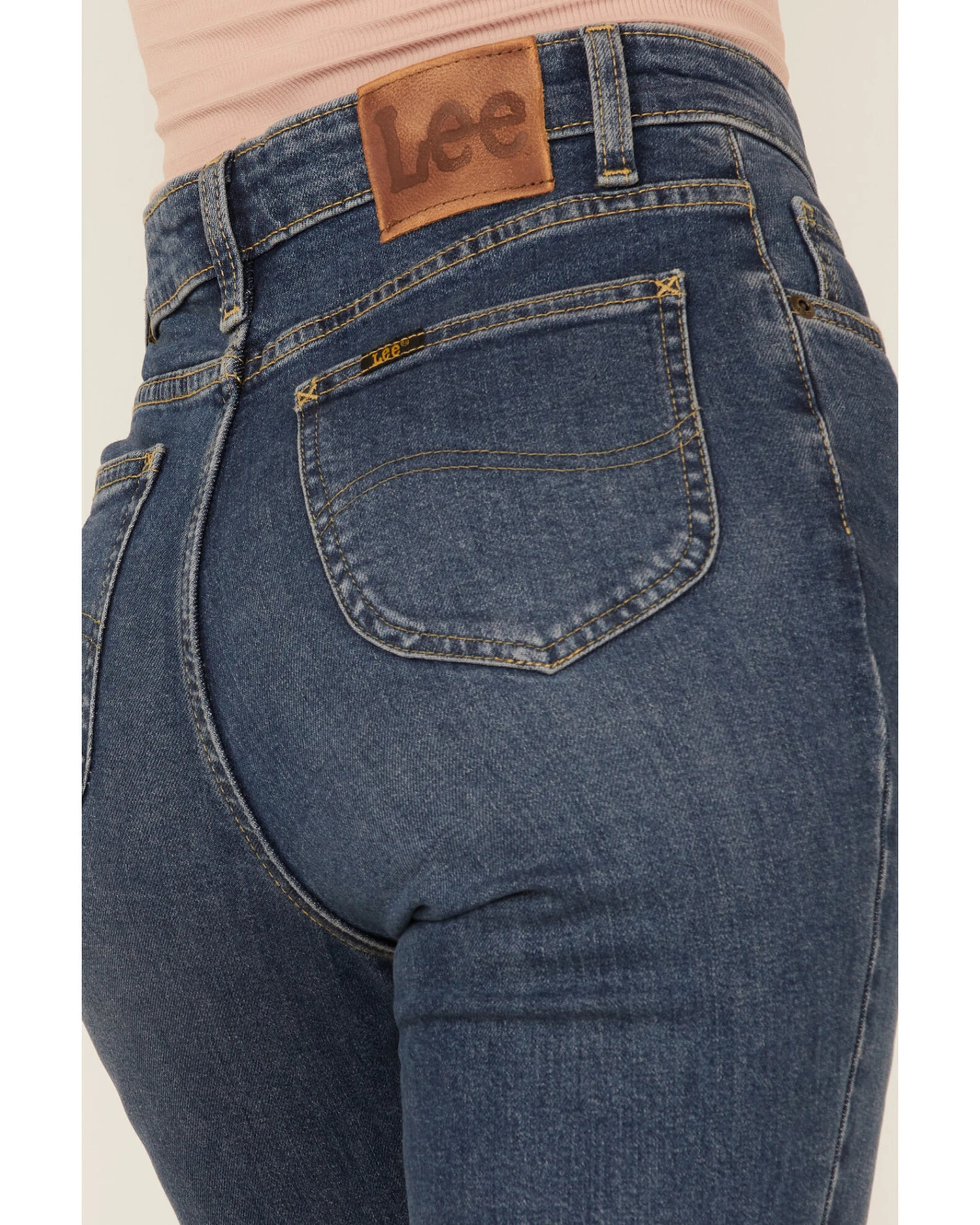 Lee Women's Fast Lane Vintage Modern High Rise Flare Jeans - Image 2