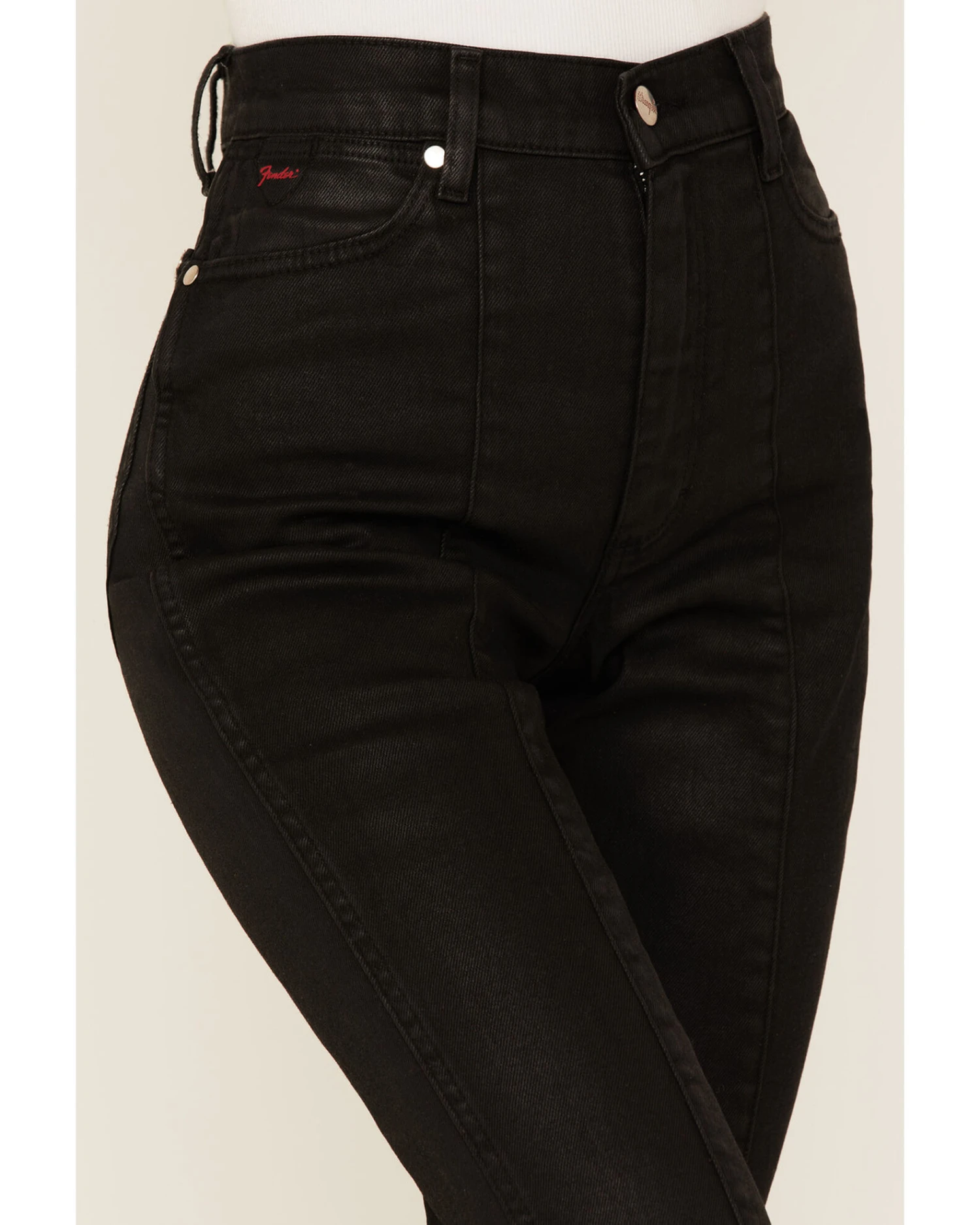 Wrangler X Fender Women's Wrock Cropped Flare Jeans - Image 2