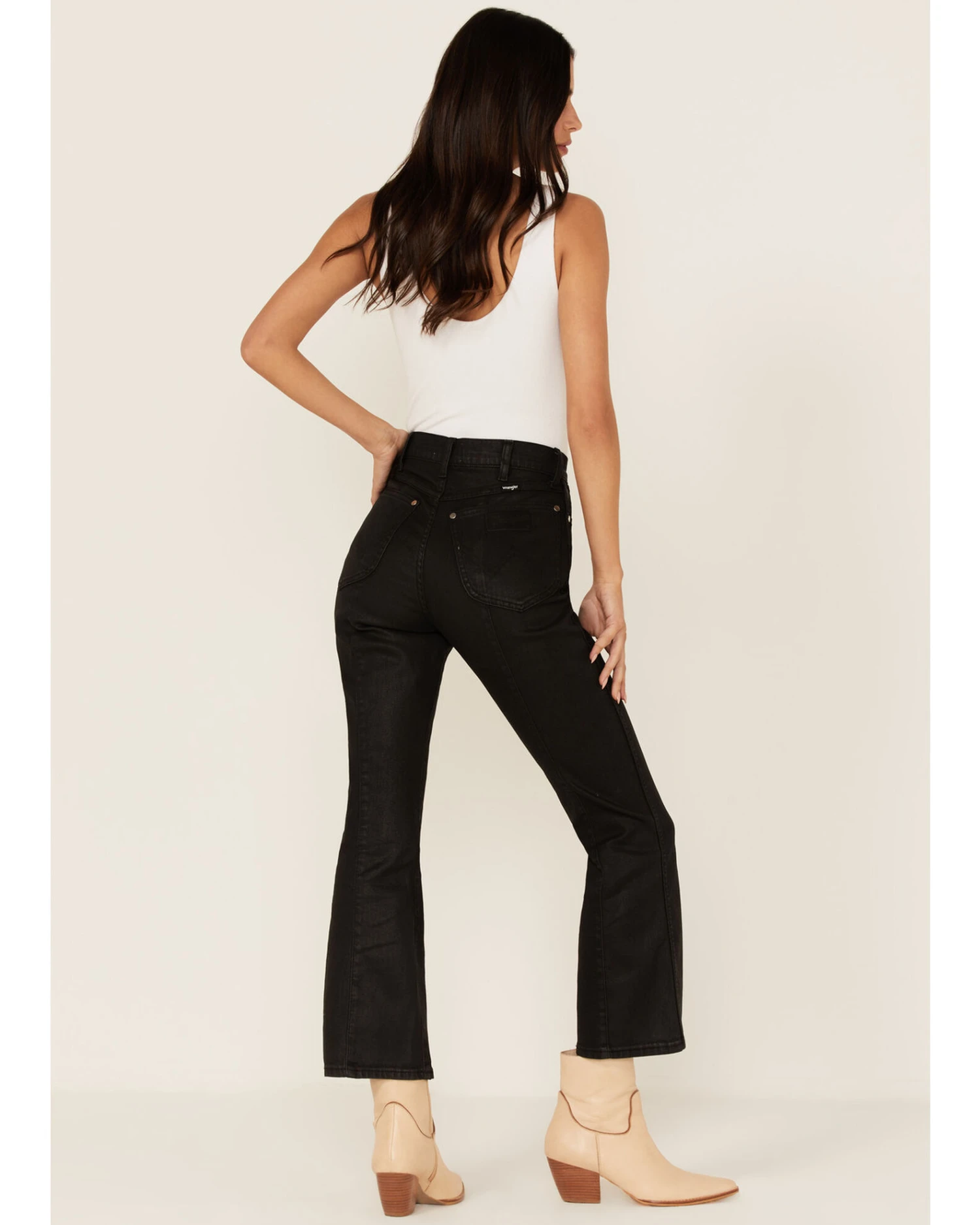 Wrangler X Fender Women's Wrock Cropped Flare Jeans - Image 4