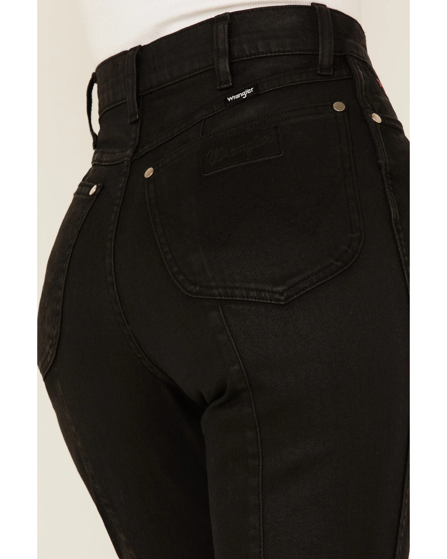 Wrangler X Fender Women's Wrock Cropped Flare Jeans - Image 3