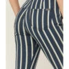Rock & Roll Denim Women's Bargain Bell Stripe Flare Jeans