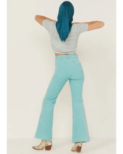 Rolla's Women's High Rise Eastcoast Corduroy Flare Jeans