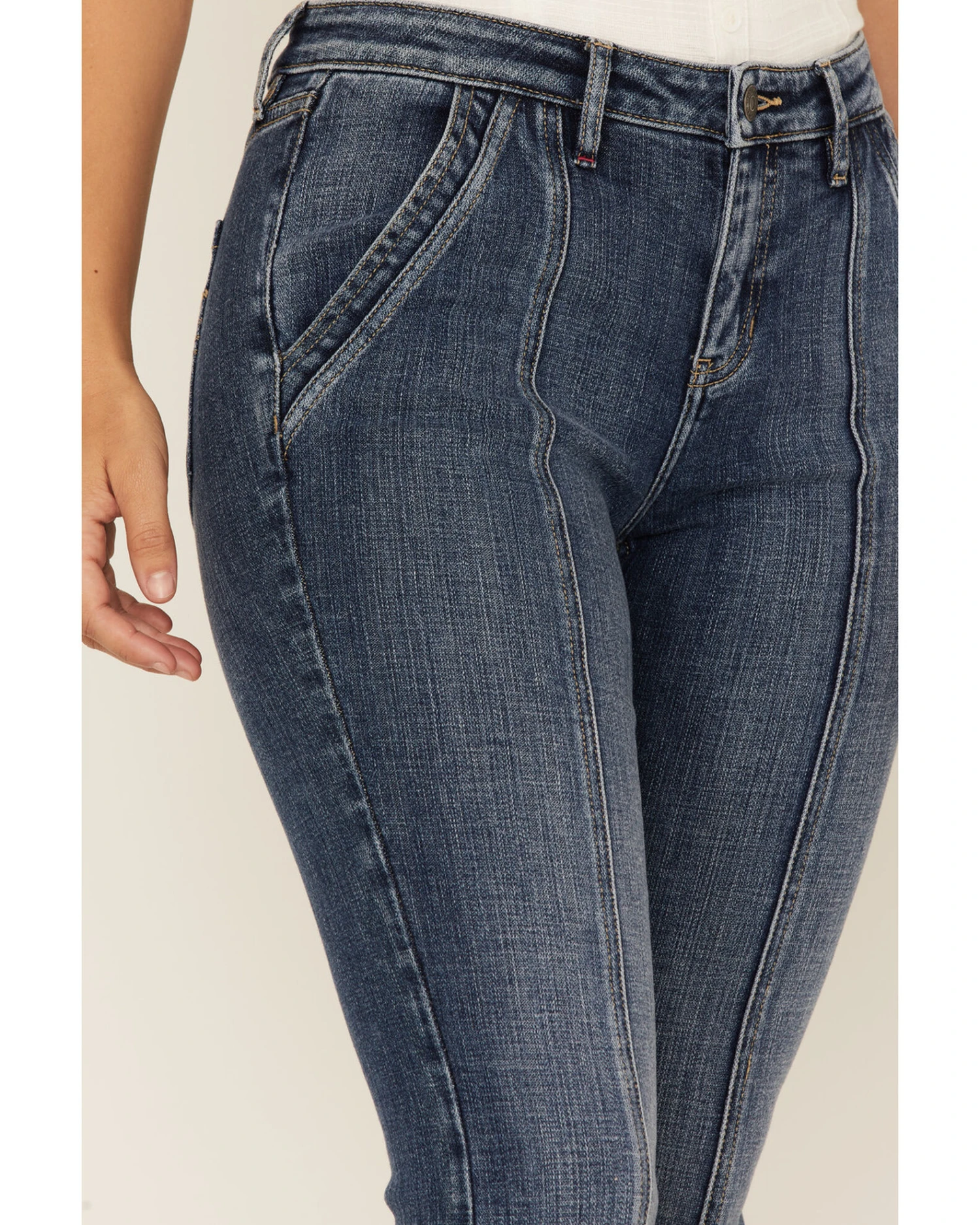 Idyllwind Women's Front Seam High Rise Flare Jeans - Image 2