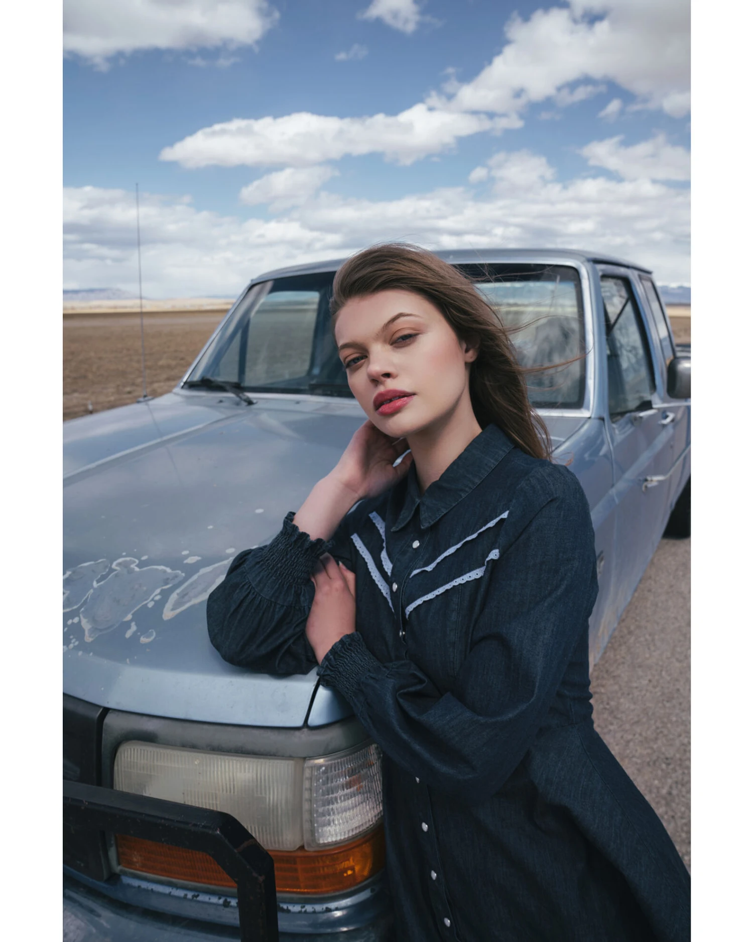 Maggie Sweet Women's Barcelona Tiered Denim Dress - Image 5