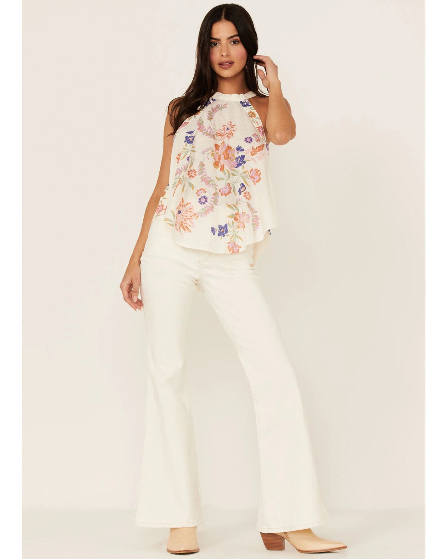 Free People Women's Emily Printed Tank