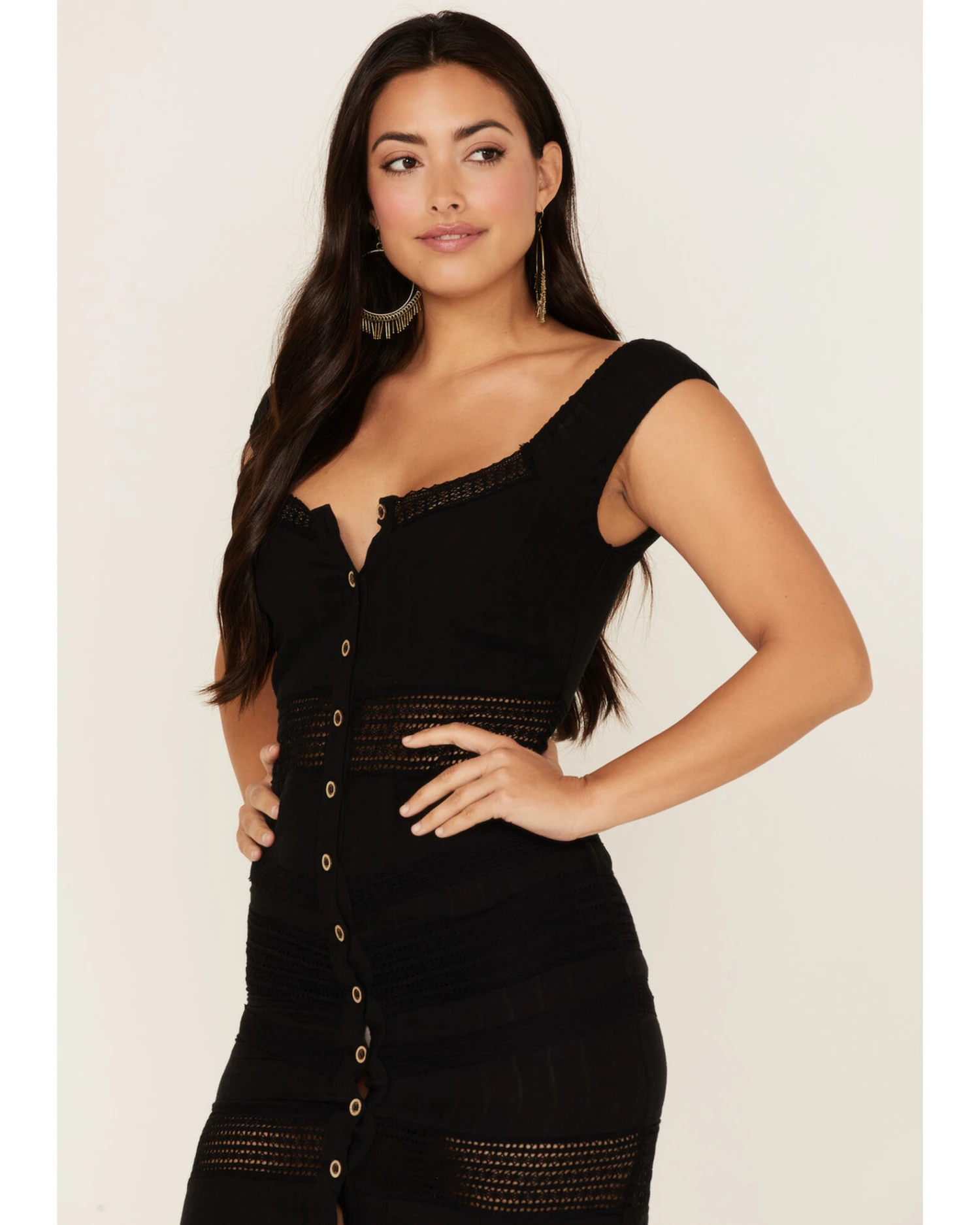 Idyllwind Women's Utopia Gauze Midi Dress - Image 4