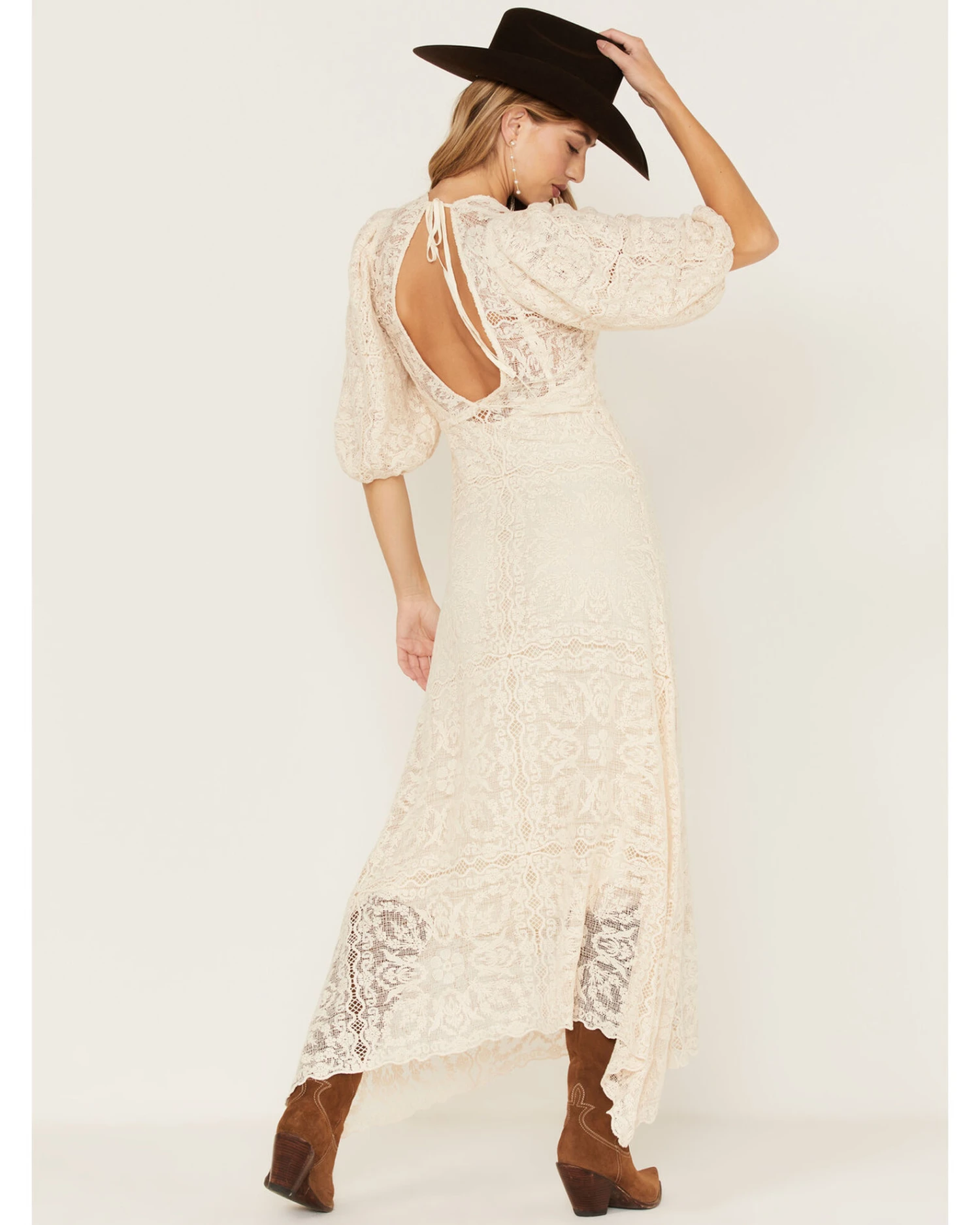 Jen's Pirate Booty Women's Lace Empress Dress - Image 3