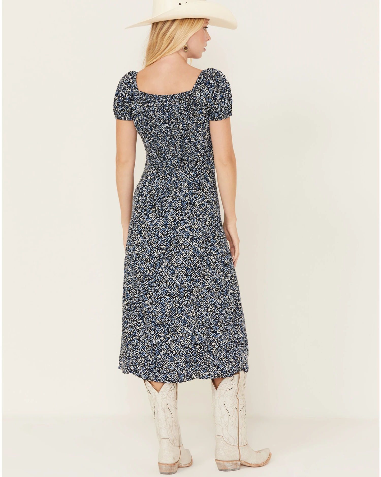 Idyllwind Women's Beth Smocked Midi Dress - Image 2