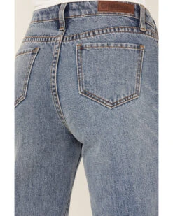 Rock & Roll Denim Women's Medium Wash High Rise Bootcut Jeans