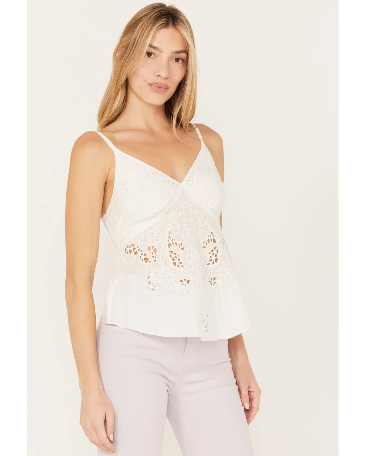 Shyanne Women's Hanky Hem Halter Top - Image 2