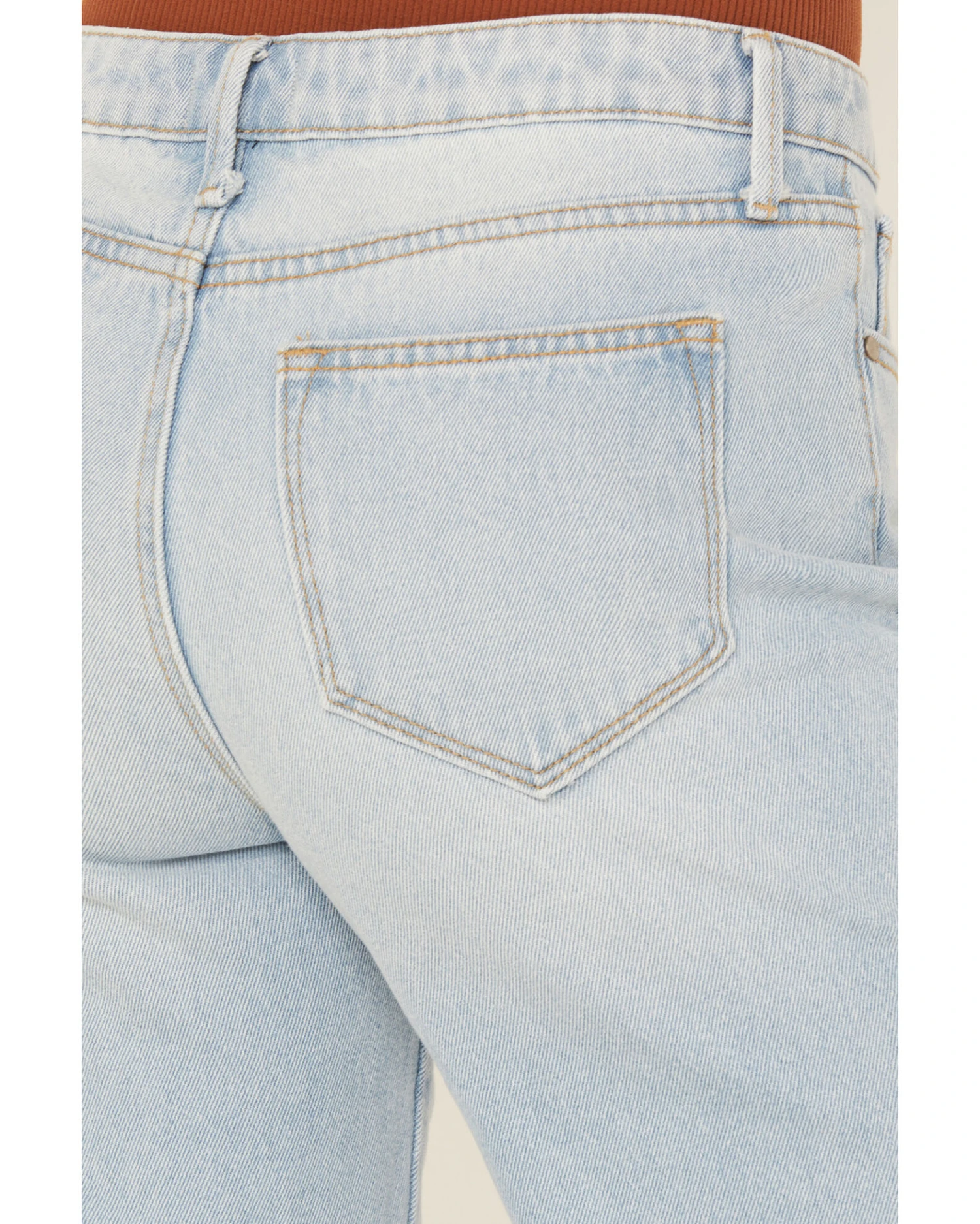 Driftwood Women's Desperado Light Wash High Rise Cropped Charlee Jeans - Image 3