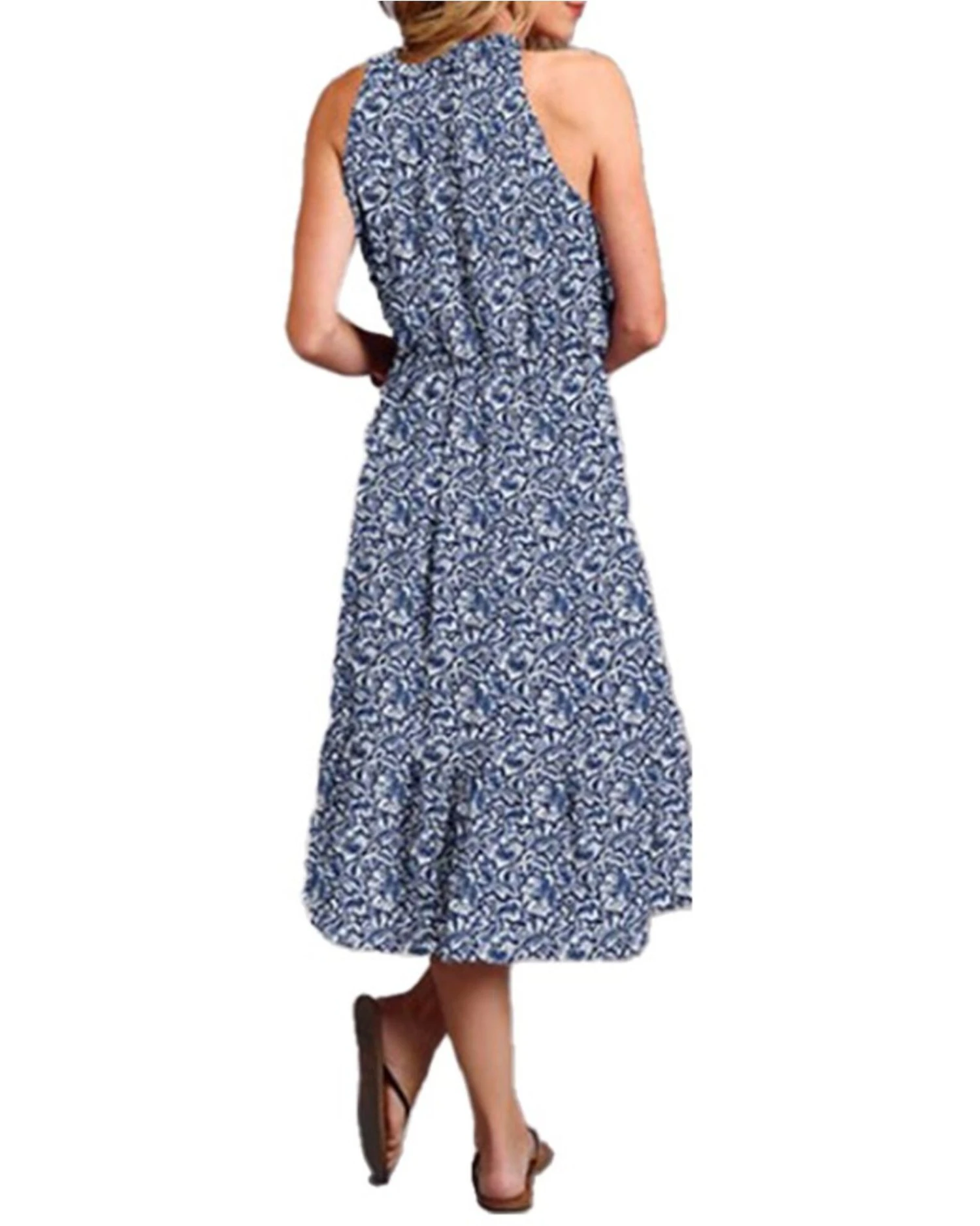 Stetson Women's Floral Sleeveless Midi Dress - Image 2