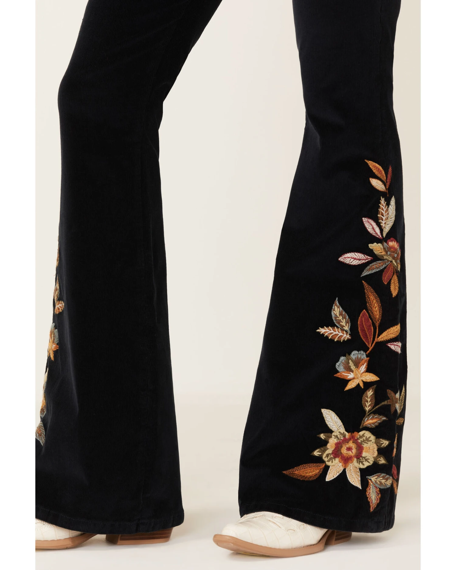 Driftwood Women's Farrah Feathery Corduroy Flare Pant - Image 4