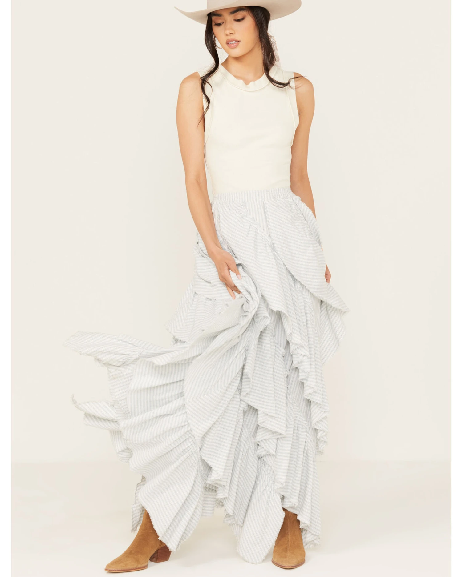 Free People Women's The Rock Runway Maxi Skirt - Image 4